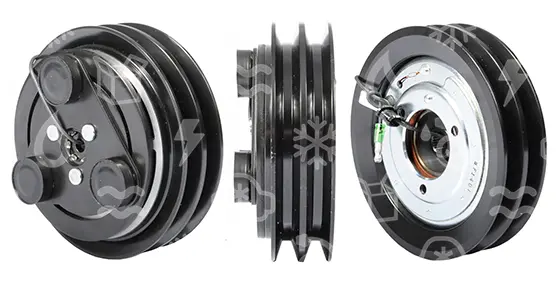 spojka pro kompresor ZEXEL TM13 / TM15, 2x13 mm, 12V, 135 mm